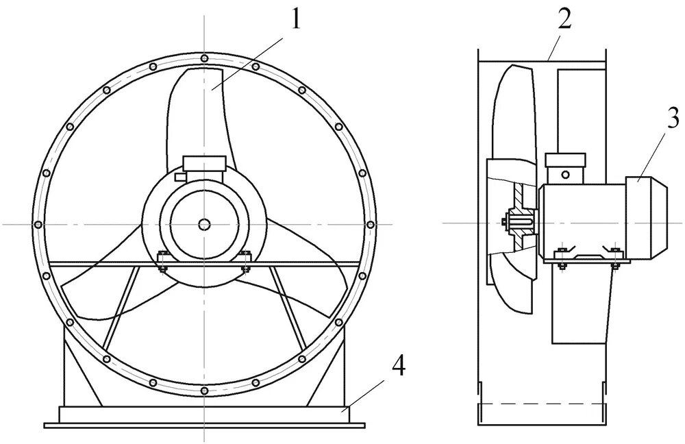 Принципиальная схема центробежного вентилятора. Осевые вентиляторы. Осевой вентилятор (рис.1.1). Вентилятор осевой вытяжной схема монтажа. Схема устройства осевого вентилятора.