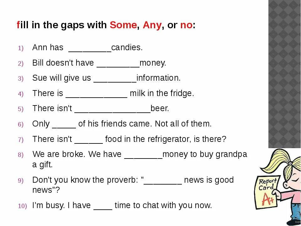 Fill in the cards. Some any упражнения. Задания для детей some any. Some a an упражнения. Задания по английскому some any.