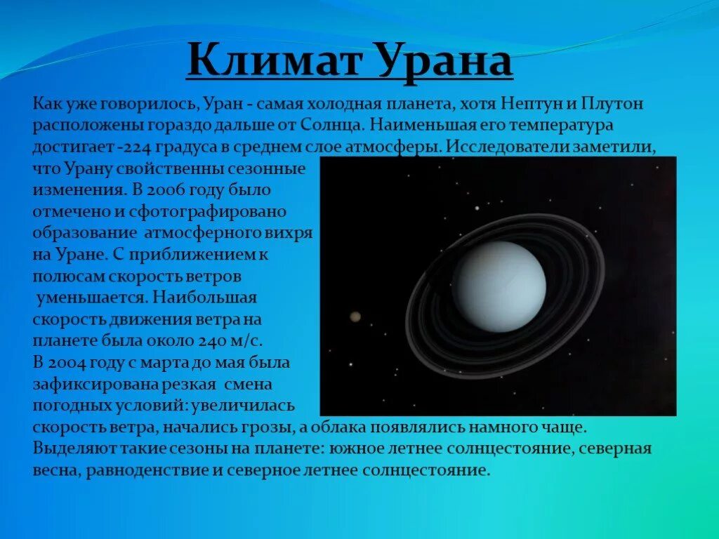 Уран европа. Уран Планета интересные факты. Уран Планета презентация. Климат урана. Уран астрономия.