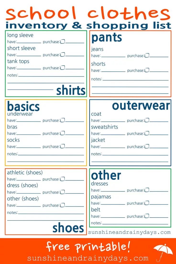 Make a shopping list. Write the shopping list. Make a shopping list for the next week. Short shopping list.