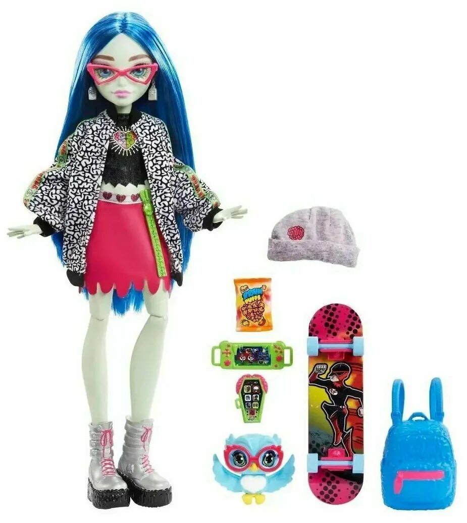 Куклы нового поколения. Ghoulia Yelps Monster High 2022.