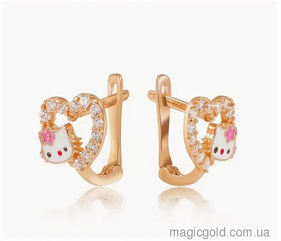Детские серьги колечки золотой алеф. Бронницкий ювелир детские серьги из золота. Золотые серьги детские с эмалью и фианитами 000-318161. Детские серьги shene арт. Золотые серьги на годик девочке.
