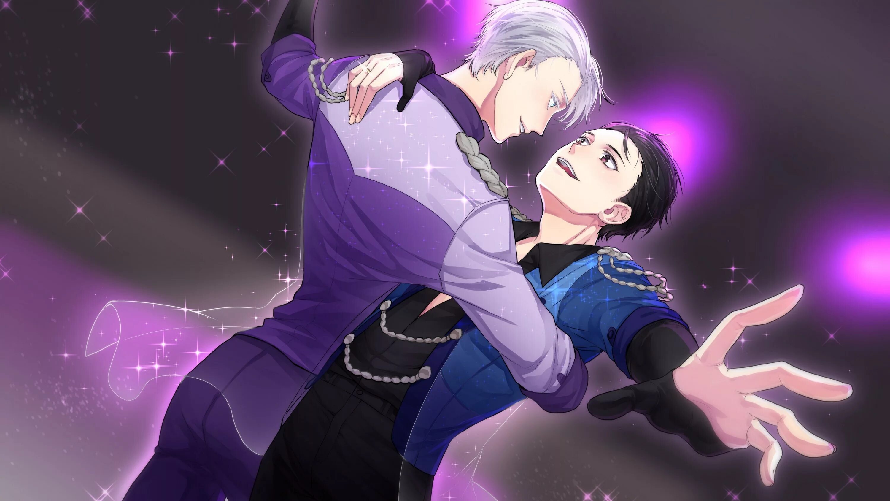 Yuri on his computer for two. Юри кацуки фигурист. yuri on ice аниме. юри из юри на льду. семья юри кацуки.