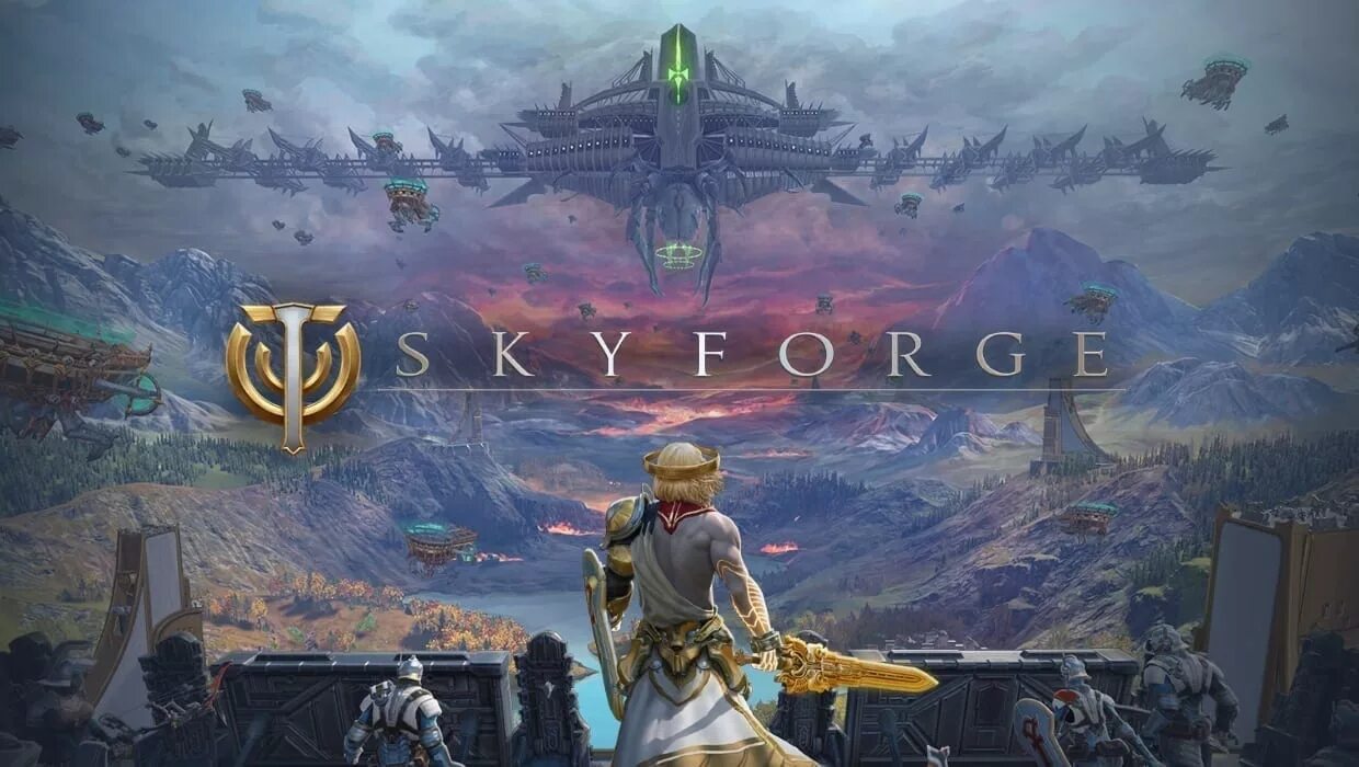 Sky forge. Skyforge MMORPG. Скайфорс игра. Skyforge пейзажи. Скайфордж картинки.