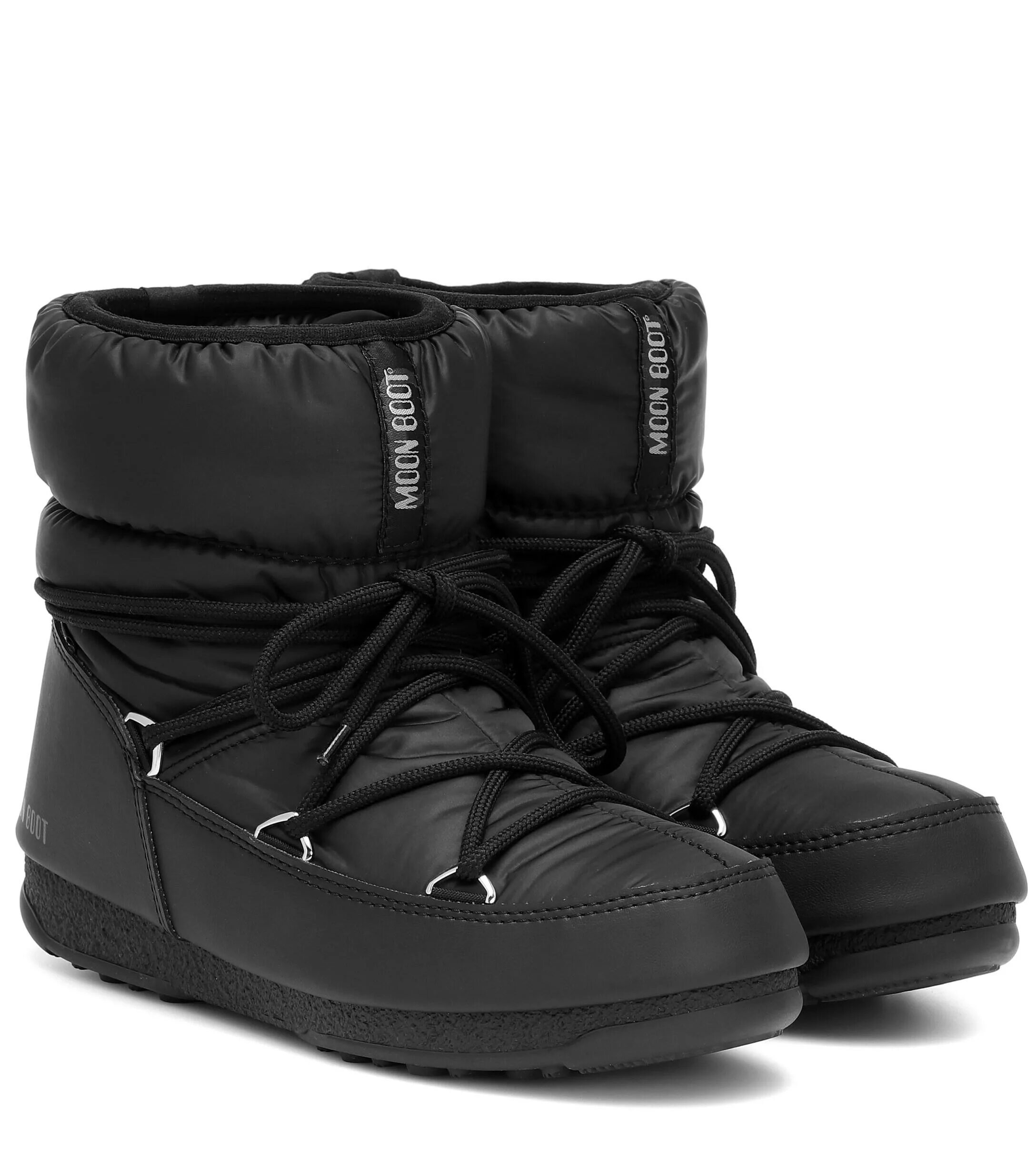 Обувь муна. Дутики Moon Boot. Сапоги Moon Boot Low nylon. Moon Boot nylon Low Black. Moon Boot черные.