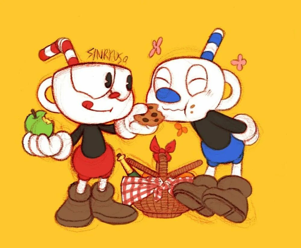 Cuphead 18. Капхед Mugman. Cuphead and Mugman. Cuphead and Mugman игра.