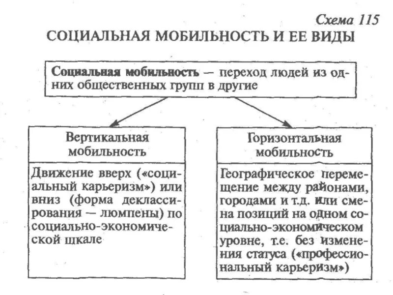 Схема социальной мобильности. Социальная мобильность схема. Виды социальной мобильности схема. Типы социальной мобильности таблица. Вертикальная мобильность горизонтальная мобильность таблица.