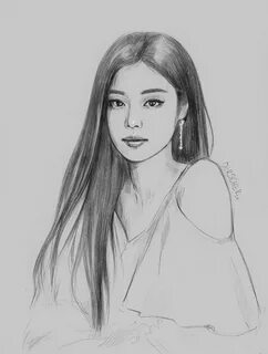 Срисовка black pink