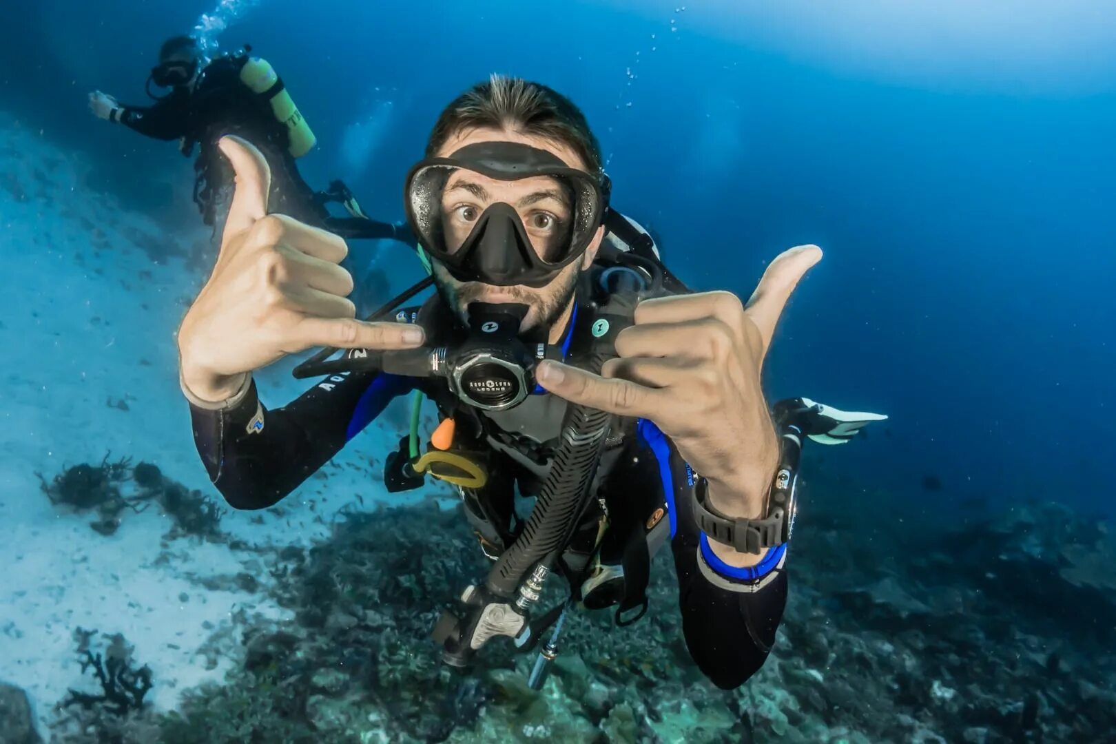 Скуба дайвинг. Скуба акваланг. Скуба-дайвинг, Scuba-Diving погружение.