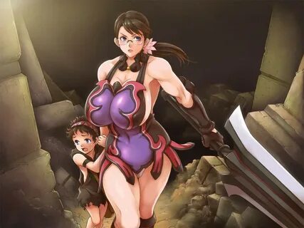 Queens blade meganekko