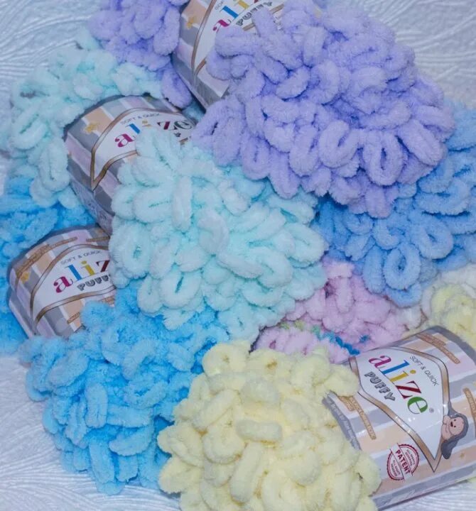 пряжа himalaya dolphin baby 80324. ализе пуффи зефирка. пряжа ализе пуффи. ализе пуффи файн плетенка. плюшевая пряжа кольцами.