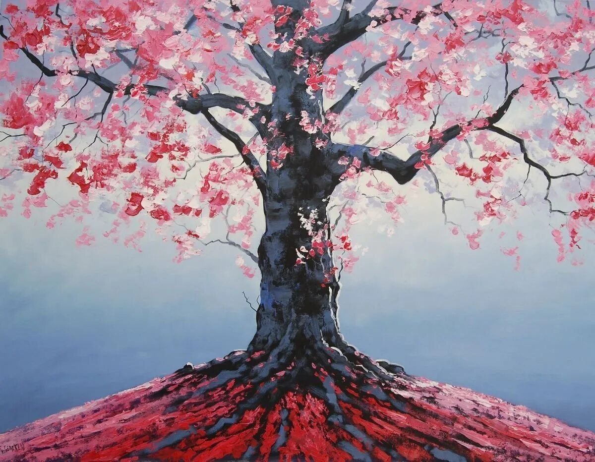 Австралийский художник Graham Gercken. Грэм Геркен художник деревья. Грэм Геркен розовые деревья. Австралийский художник Грэм Геркен розовые деревья.