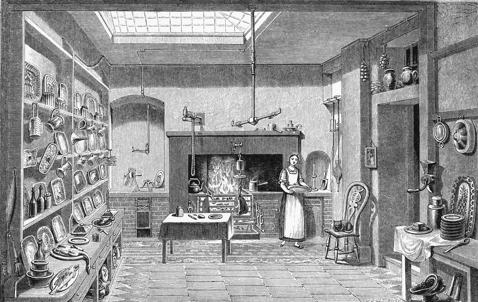 Первый домашний 18. Викторианская кухня Англия 19 века. Викторианская кухня 19 век. Трактир 19 века в Англии. Жилища бедняков Лондон 19в.