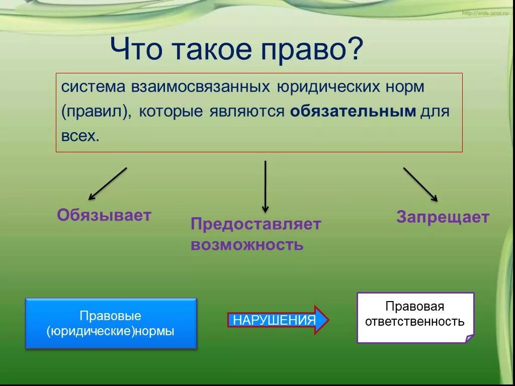 Право. Право это кратко. Право простое определение. Что такое право века