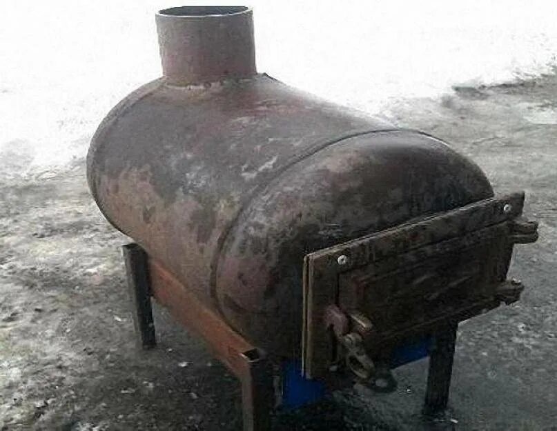 Видео печи из трубы