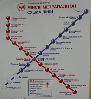 Название остановок минска