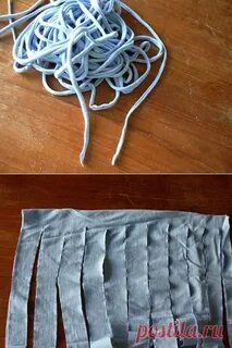 Пряжа из футболки