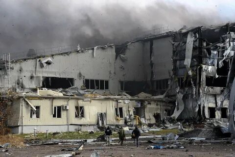 Донецкий аэропорт 2014
