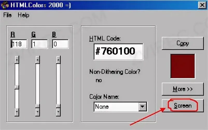 Программа 2000. Ns2000 программа. Программа для определения цвета в любой точке экрана. Css 2000