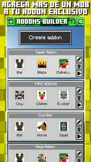 Addons for minecraft