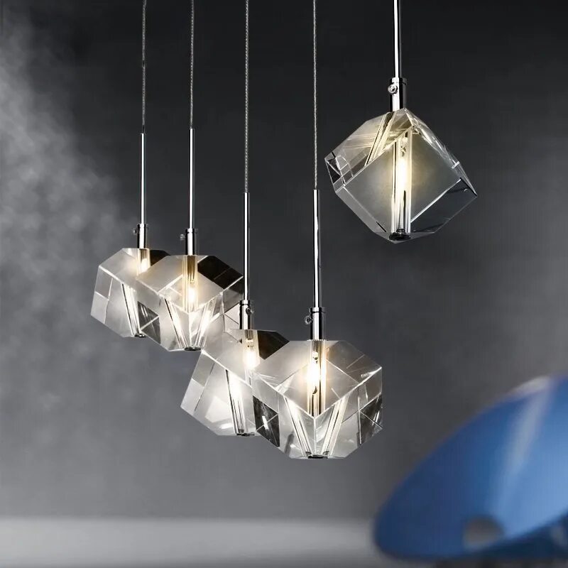 Crystal pendant lamp. Led modern k9 clear crystal ceiling light pendant lamp chandelier lighting #3370. люстра new luminaria crystal.. подвес crystall e27 lamp modern pendant lights dini. люстра николас кристал.