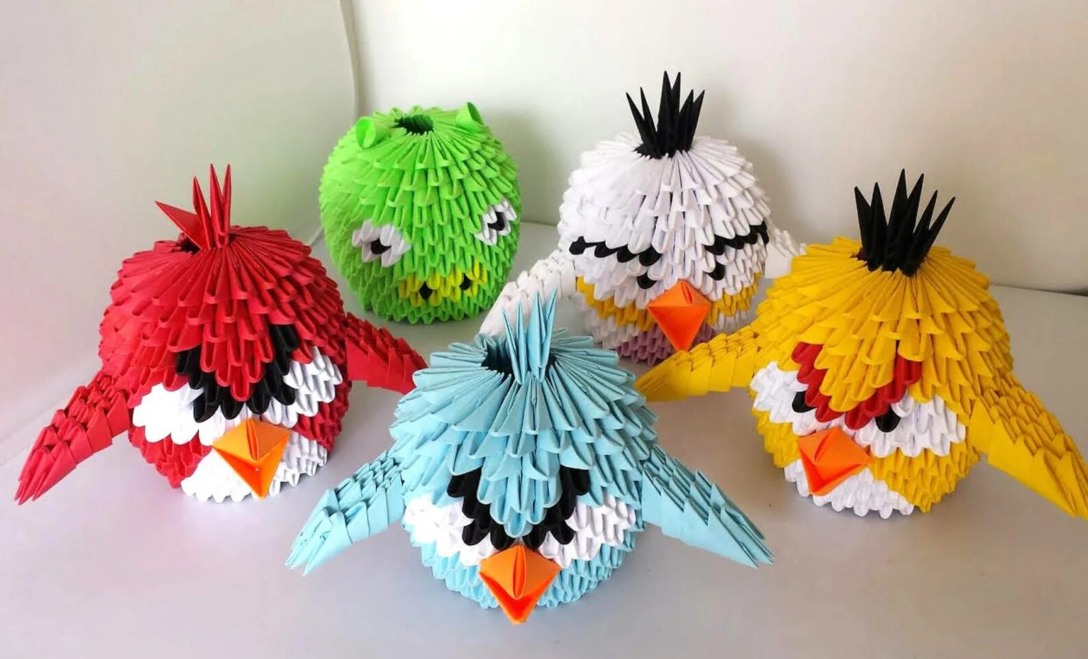 Поделка бабочка. Модульное оригами из бумаги. Много разных поделок. Объемное оригами. Интересные поделки.