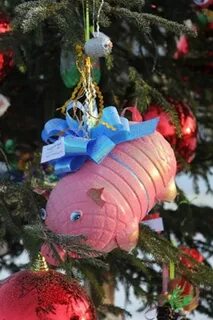 Игрушка на уличную елку своими руками большие