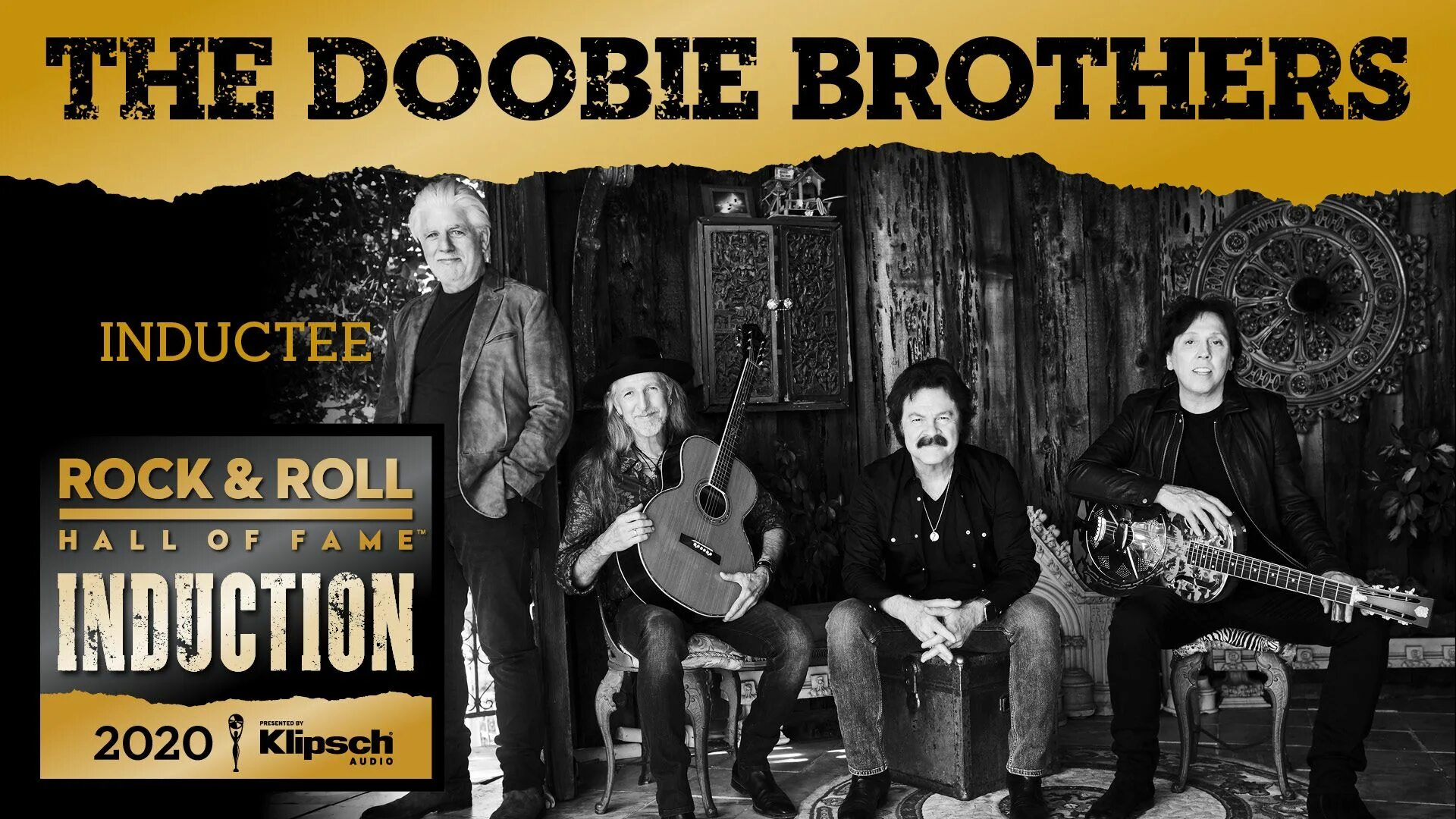 The doobie brothers. Doobie. RRHOF. The booze brothers - Rock'n'Roll Mutiny.