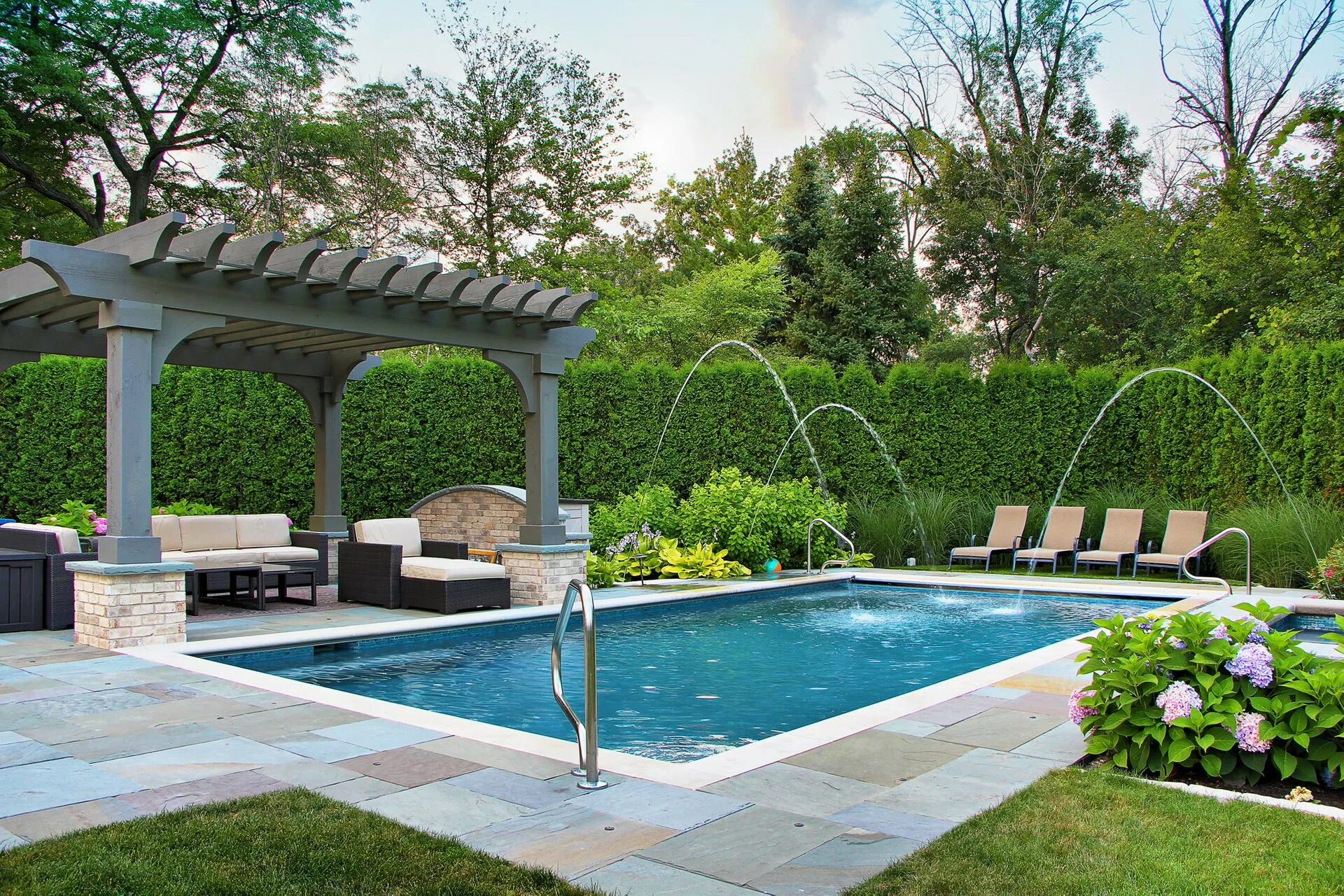 Jardín (10) Modern landscape design, Modern landscaping, Pool landscape design