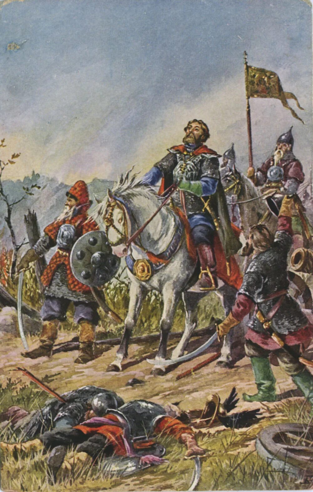 Сражение 1612. Князь пожарский в битве. московская битва 1612 картина.