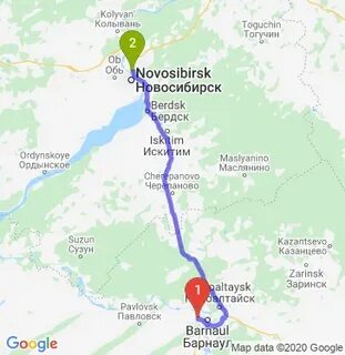 Сколько часов от новосибирска до барнаула