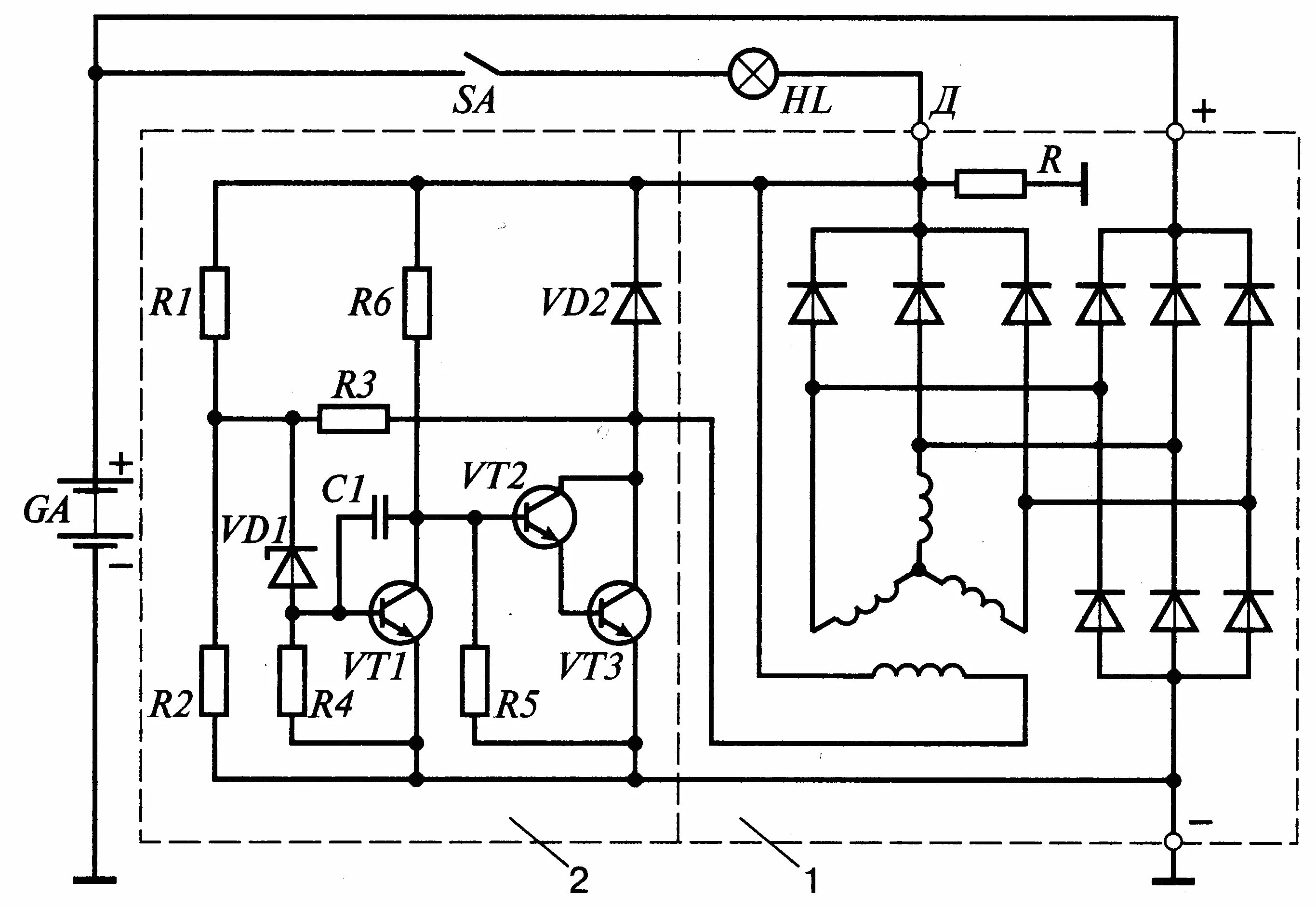 Схемы регуляторов постоянного тока. Схема реле регулятора напряжения генератора я112а. Электрическая схема регулятора напряжения электронный. Схема выносного регулятора генератора. Реле регулятор к1216ен1 схема.
