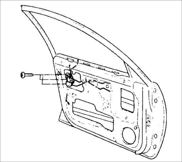 Левая дверь киа спектра. Киа Рио 3 дверь передняя схема. Kia Spectra 2006 водительская дверь. Схема водительской двери Киа спектра. Левая передняя дверь Kia Sephia.