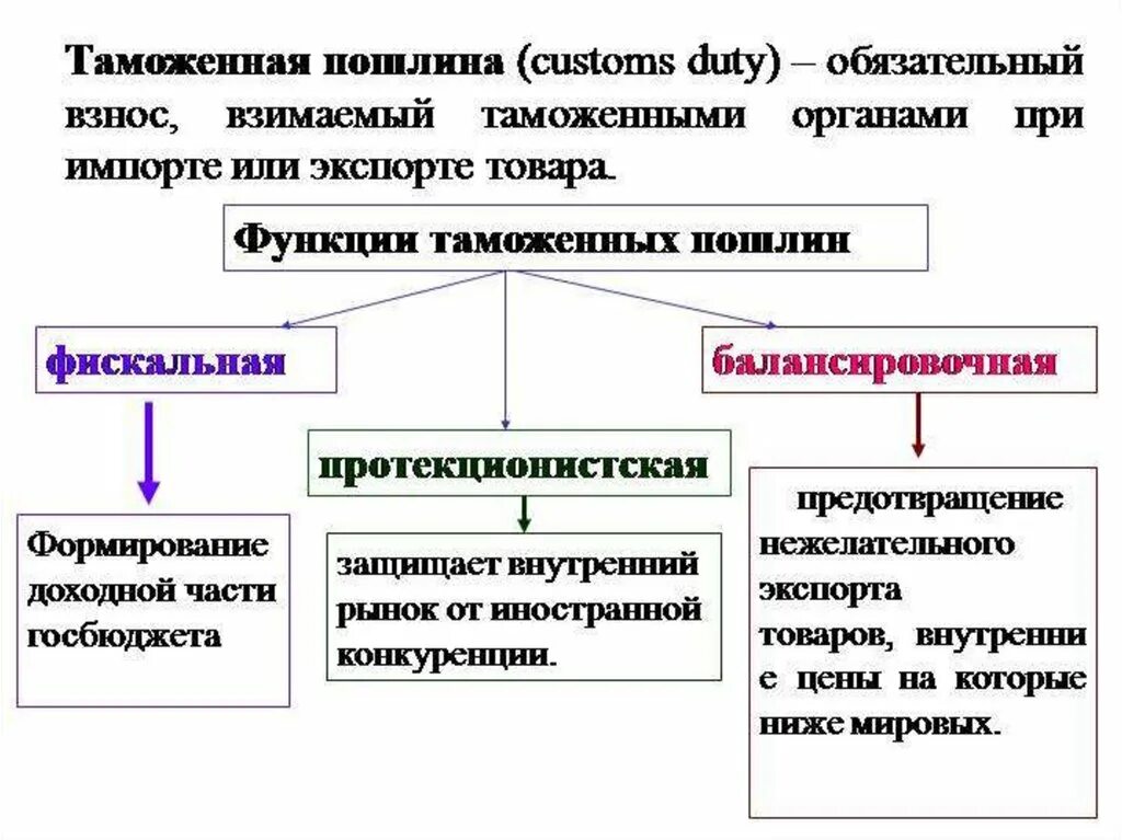 Экономика основа жизни общества 6 класс тест. Функции таможенных пошлин. Функции таможенных платежей. Основные функции таможенных пошлин. Роль таможенных пошлин.