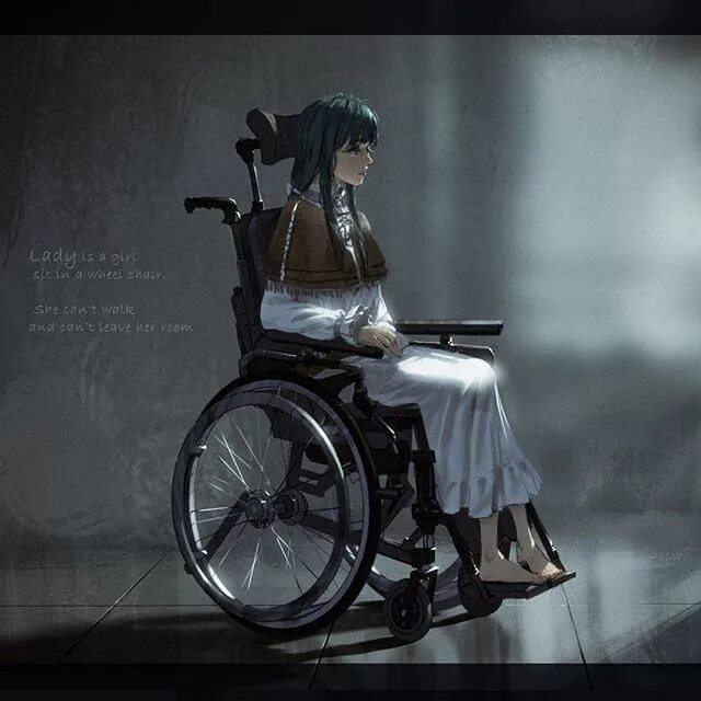 She cant walk