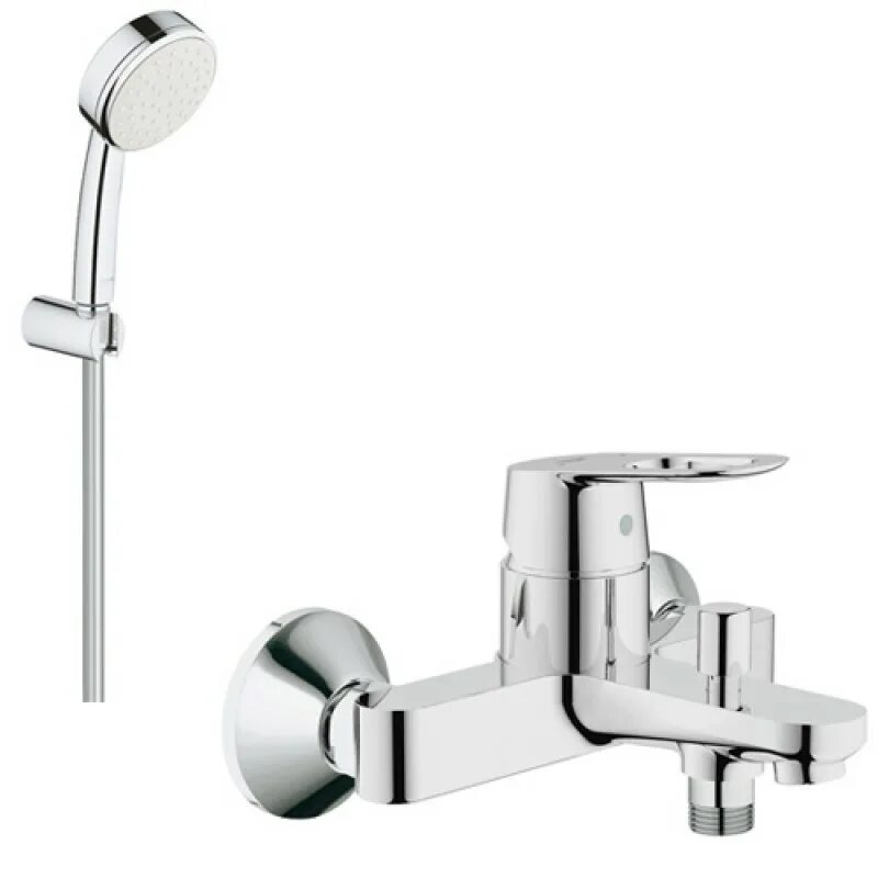 Grohe. Смеситель для ванны BAUEDGE, 23334000. Grohe Tempesta Flex System 200. Grohe Multiform с душевым гарнитуром New Tempesta II, хром 3270800a. Смеситель для ванны Grohe BAULOOP. Смесители для ванны grohe хром