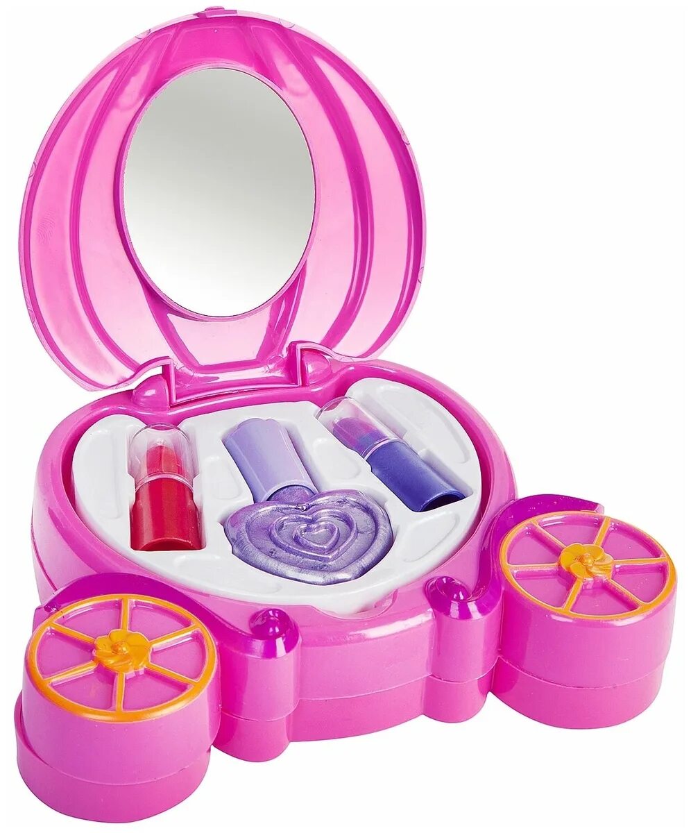 подарок девочке на 10 лет. Jewelry box шкатулка чемоданчик. подарочный набор детской косметики "beauty box lux №1", nomi. набор декоративной косметики totally fashion «компакт». 4428699.
