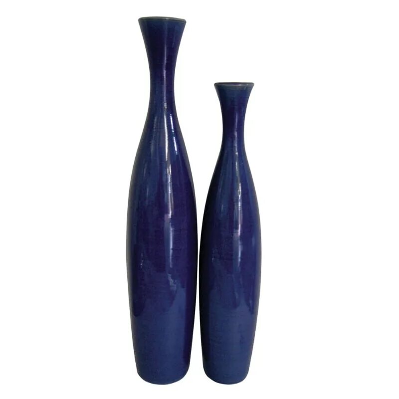 Глянцевая ваза. Cobalt Blue Ceramic Vase. Ваза напольная синяя. Узкие вазы. Ваза напольная высокая.