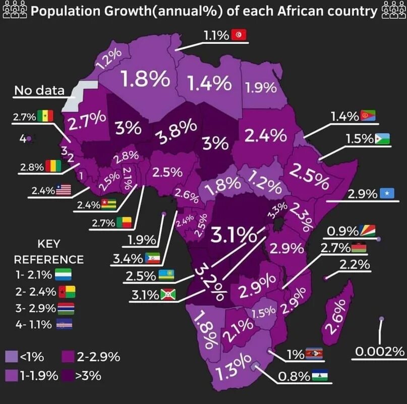 Средняя африка. Численность африки на 2023. Сколько стран в африке 2023. Карта плотности населения стран африки. Африканские страны на карте.