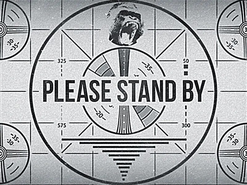 Экран please Stand by. Please Stand by Fallout. Плиз стенд бай. Please Stand by экран Fallout. Плиз ап