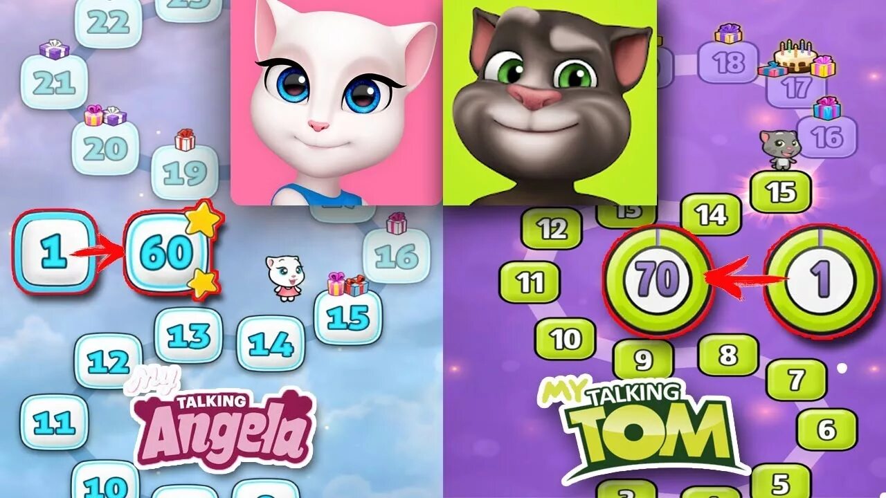 Максимальный уровень в томе. My talking Tom Level. Говорящий том 1000 уровень. Анджела пазлы.