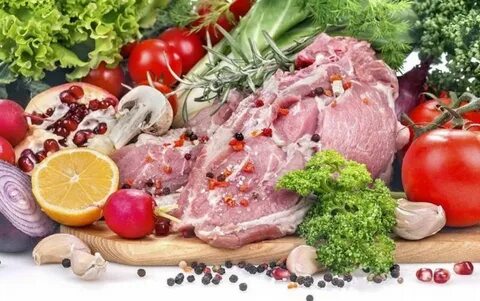 Свежий мясо рядом