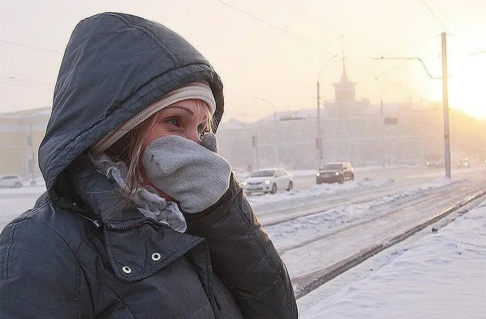 Сильный Мороз. Холод в Москве. Морозы в Москве. Холод на улице.