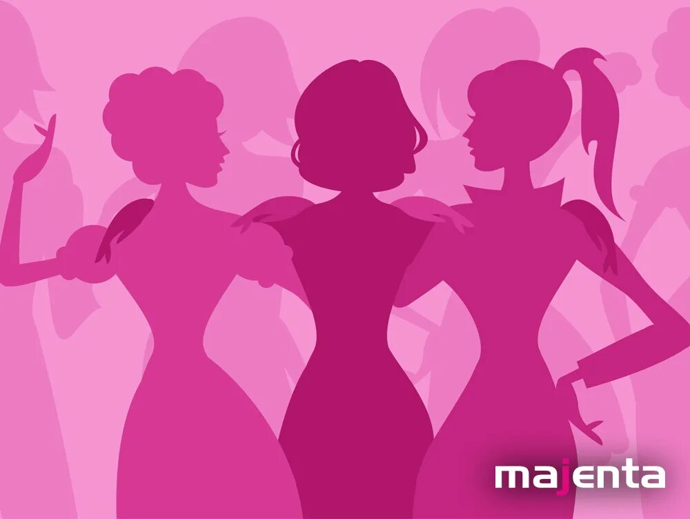 Who s your day. Логотип женщина. Dia Internacional da mulher. Девичник фон. Happy women's Day много женщин рисунок.