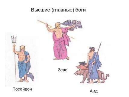 Зевс атрибуты бога