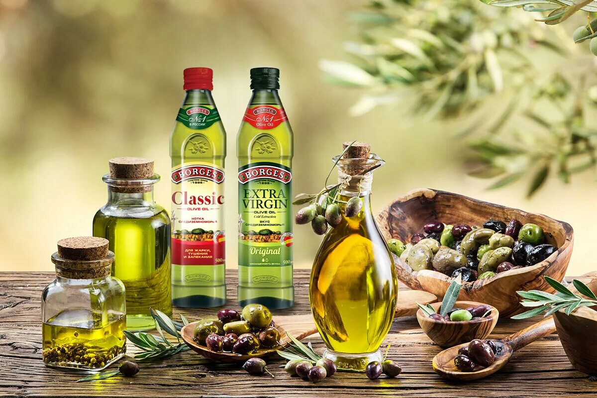 Сорта оливкового масла