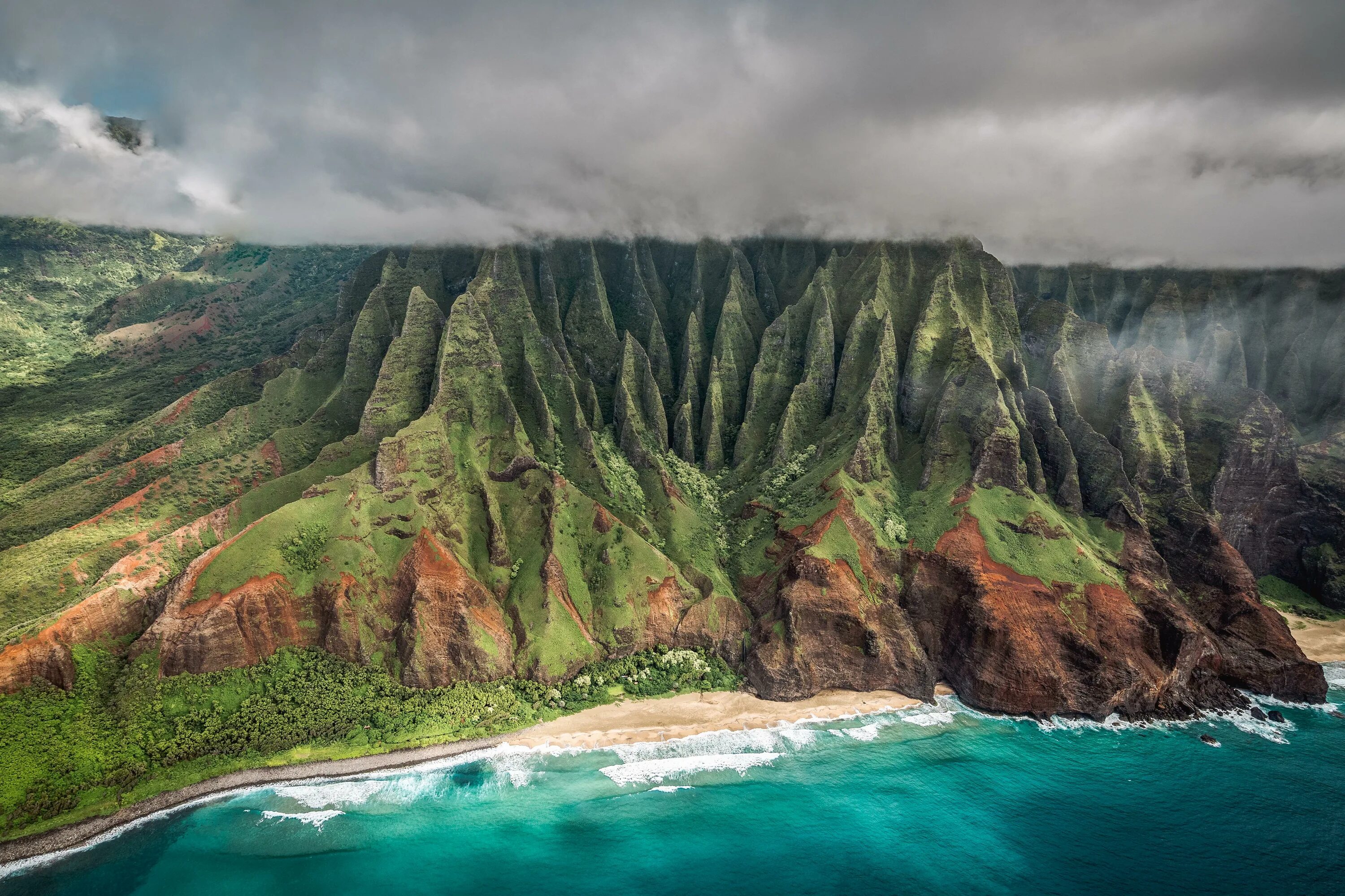 оаху гавайи. остров ниихау. кауаи, гавайи, сша. кауаи, гавайи, сша. кауаи остров.