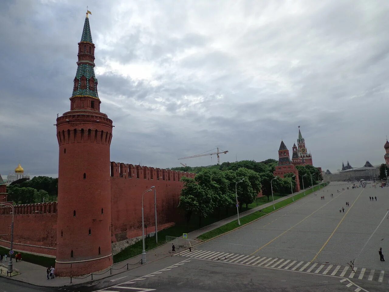 Беклемишевская башня Московского Кремля. Алевизов ров Московского Кремля. Московский Кремль ров. Беклемишевская башня Кремля 1917.