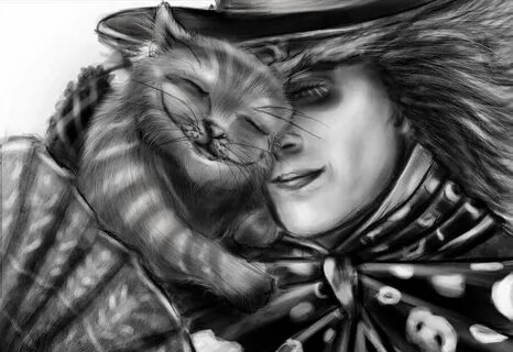 steampunk mad hatter drawing