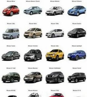 Модели автомобилей марки nissan
